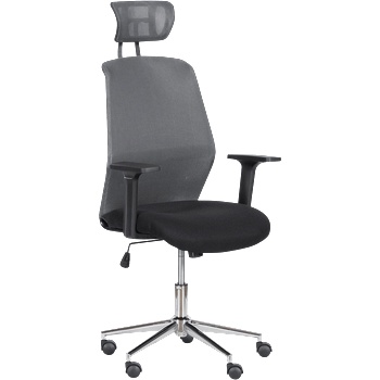 Carmen Президентски офис стол Carmen 7535-1 - сив - черен (3520345_1)