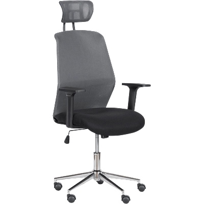 Carmen Президентски офис стол Carmen 7535-1 - сив - черен (3520345_1)