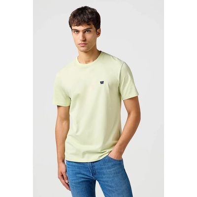 Wrangler Sign Off Tee 112362681 bledozelené