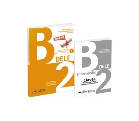 Pack DELE B2 libro + claves