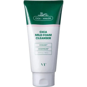 VT Cosmetics Cica Mild Foam Cleanser - Нежна почистваща пяна за лице 300мл
