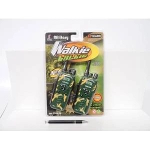 Mattel WALKIE TALKIE, plast, whip, MILITARY, blist