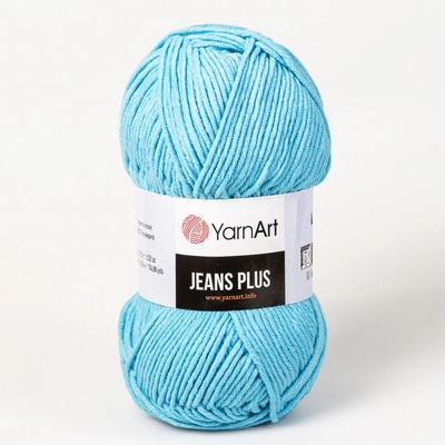 Yarn Art Jeans Plus 33 tyrkysová