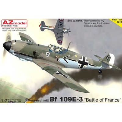 AZmodel Messerschmitt Bf 109 E 3 „Battle of France“ 1:72