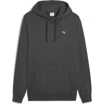 Puma Essentials Elevated Hoodie Fl tmavo sivá