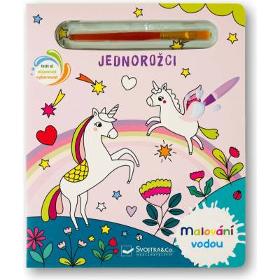 Malování vodou Jednorožci