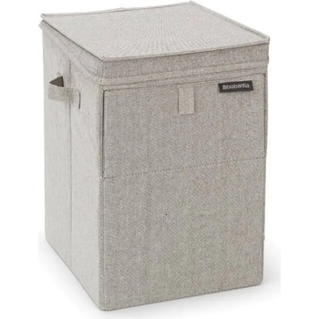Brabantia Торба за пране 35л, с възможност за нареждане, светло сива, Brabantia (BRAB120428)