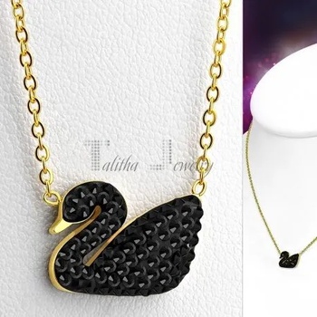 Image 1 of Talitha Дамско колие " Черен Лебед"