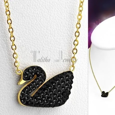 Talitha Дамско колие " Черен Лебед"