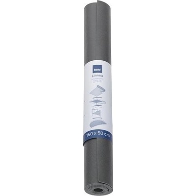 KELA Podložka do zásuvky LINNEA PVC šedá 150 x 50 cm KL-11389
