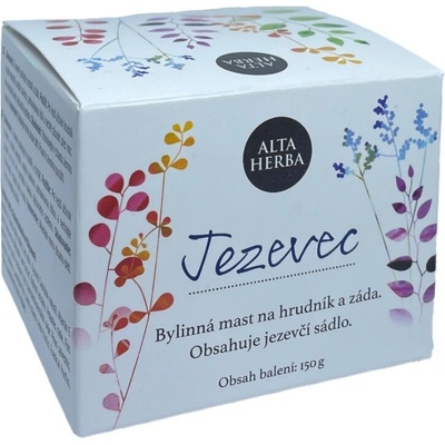 Jezevec bylinná mast na hrudník a záda 150 g