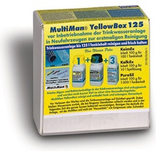 MultiMan Kompletní sada pro použití před uvedením systémů pitné vody Yellow Box 125 100 g