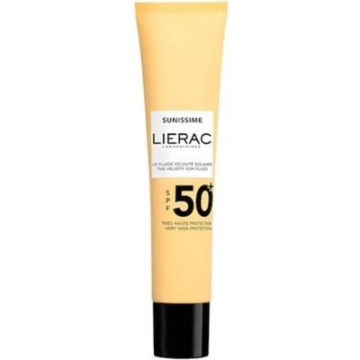 LIERAC Слънцезащитен кадифен флуид за лице, Lierac Sunissime The Velvety Sun Sunscreen Lotion Face SPF50+ 40ml