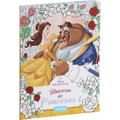 Europrice КНИЖКА ЗА ОЦВЕТЯВАНЕ universo de princesas 48 СТР. 2 ВИДА