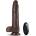 Blush Novelties Dr. Skin Silicone Dr. Murphy 8 Inch Thrusting Dildo Chocolate