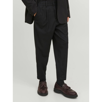 JACK & JONES Черни мъжки панталони Jack & Jones Karl с изрязани крачоли Jack & Jones | Cheren | МЪЖЕ | 30/34