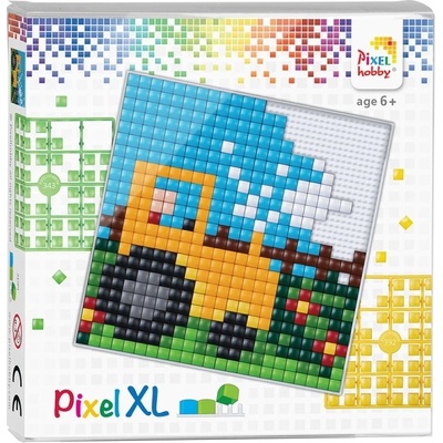 Pixelhobby Креативен комплект с пиксели Pixelhobby - XL, Тракторче (41029-Tractor)