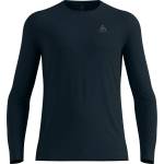 Odlo Мъжко мериносово термобельо Odlo Merino 160 Bl Top Crew Neck L/S Merino base layer - Dark Sapphire - размер XXL (015-1998-0315)
