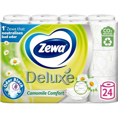 Zewa Deluxe Camomile 3-vrstvový 24 ks