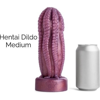 Mr. Hankey’s Toys Hentai Dildo Medium prémiové silikónové dildo s Vac-U-Lock 22,4 x 6,8–7,8 cm