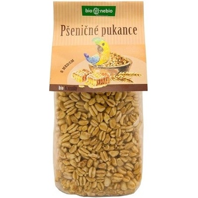 BioNebio Pšeničné pukance s medom BIO 130 g