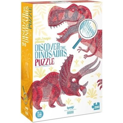 Londji s lupami Dinosaury 200 dielov