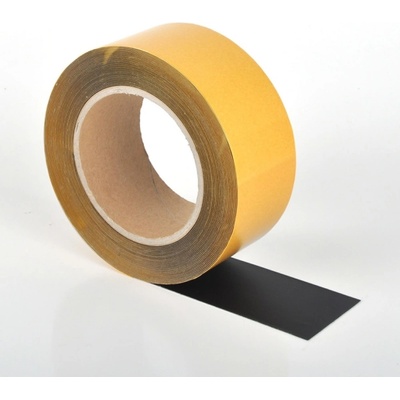 Univerzální podlahová páska WT-5125 – PVC, černá, 50 mm × 10 m