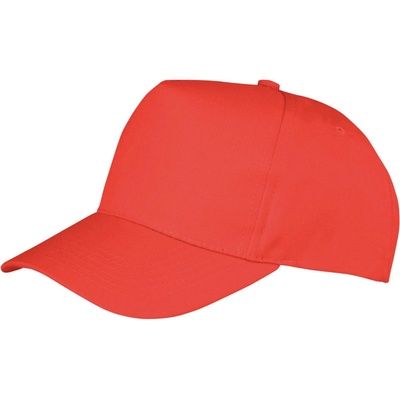 Result Headwear RC 084J 5 panelová COT28084J00499 JR červená