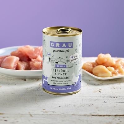 Grau Senior Hydina a kačka 400 g