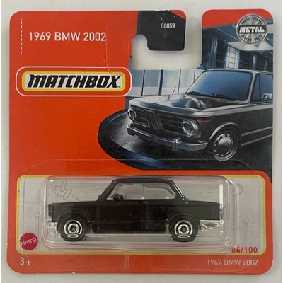 Matchbox 1969 BMW 2002 černé