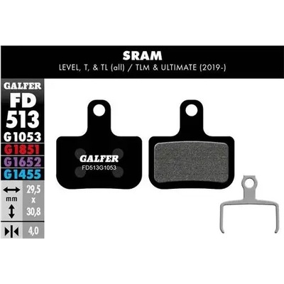 Galfer brzdové destičky Fd513 Sram standard – Sleviste.cz