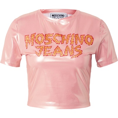 Moschino Jeans Тениска розово, размер 42