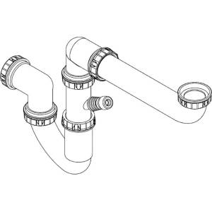 GROHE - Сифон за мивка, пластмасов 42616000 (42616000)