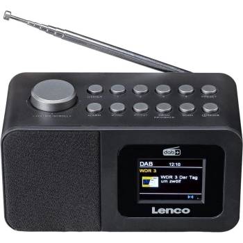Lenco CR-625BK Black Digital радио DAB + (LCR625BK)