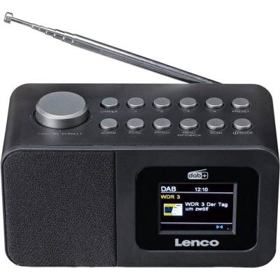 Lenco CR-625BK Black Digital радио DAB + (LCR625BK)