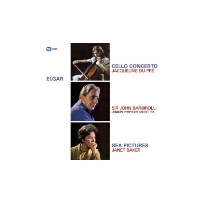Elgar - Jacqueline Du Pré John Barbirolli Janet Baker LP