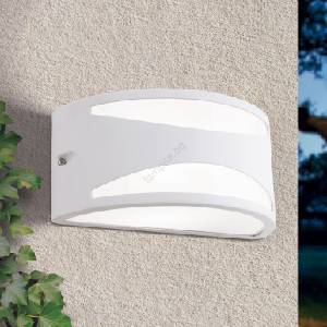 Orion - Външно стенно осветително тяло SHELL 1xE27/40W/230V IP54 бяло (OR0346)