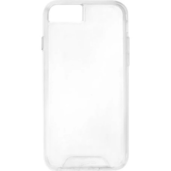 Prio Protective Hybrid Cover - хибриден кейс с най-висока степен на защита за iPhone SE (2020), iPhone 8, iPhone 7 (прозрачен)