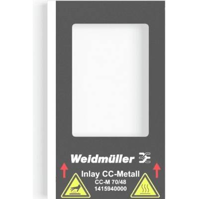 Vkládací štítky (značení zařízení) Weidmüller INLAY CC-M 70/48 (1415940000)
