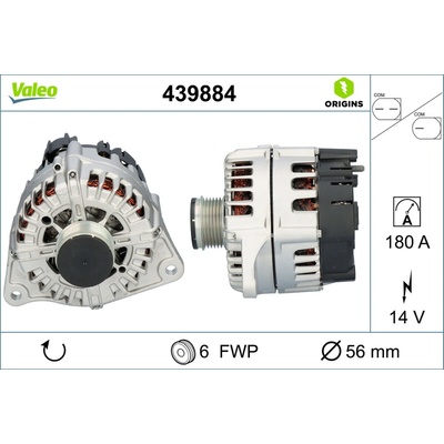 Generátor VALEO 439884