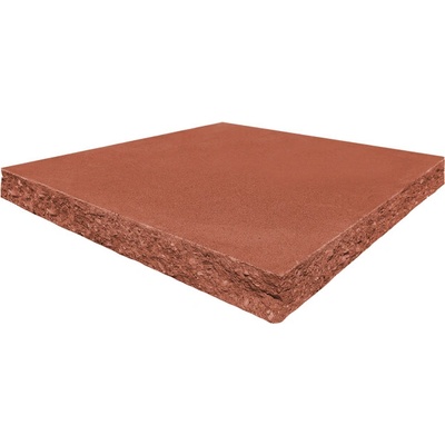 Diton Stříška plotová ZD 450×450×50 mm sloupková štípaná červená (48)