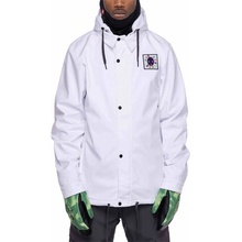 686 Mns Waterproof Coaches Jacket White