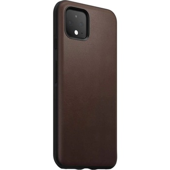 Nomad Leather Rugged Case - кожен (естествена кожа) кейс за Google Pixel 4 XL (кафяв)