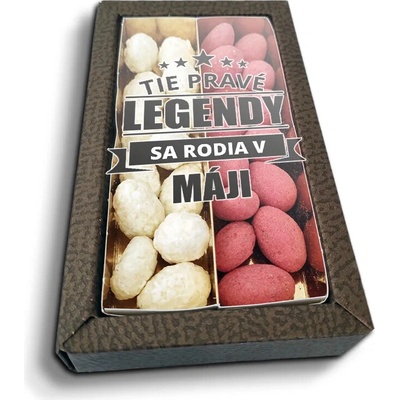 Sablio Mandle v čokoláde Tie pravé legendy sa rodia v máji 2 x 80 g