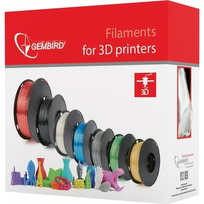 Gembird PLA, 1,75mm, 1kg, mramor