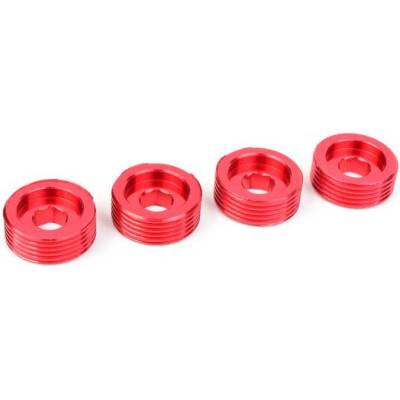 Team corally - Pivot Ball Adjusting Nut - Aluminum - 4 pcs C-00180-117 (C-00180-117)