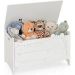 Costway Дървена кутия за играчки и пейка 2в1, Costway (TP10079WH)