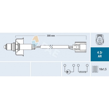 Lambda sonda FAE 75644