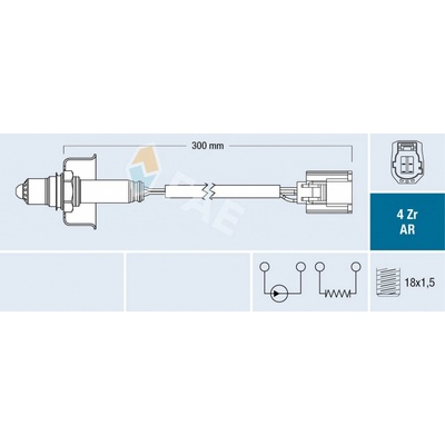 Lambda sonda FAE 75644