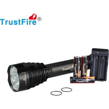 TrustFire Kompletní set LED svítilny TR-J18 CREE XM-L T6 8000LM